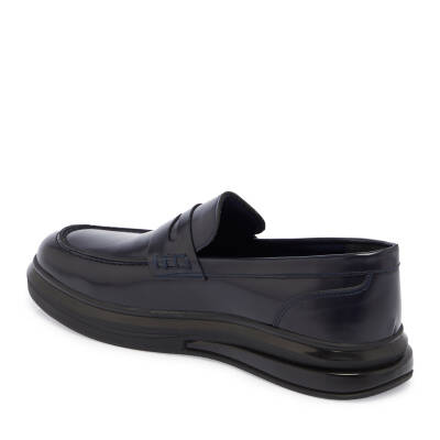  Lacivert Deri Erkek Loafer - E24S1AY57104-A31 - 2