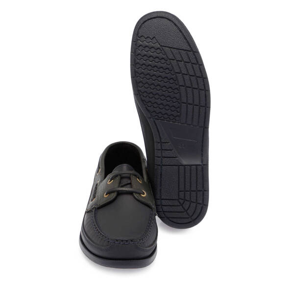 Lacivert Deri Erkek Loafer - E24S1AY57133-O2R - 4