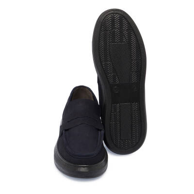  Lacivert Deri Erkek Loafer - E24S1AY57253-C39 - 4