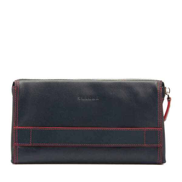 Lacivert Hakiki Deri Erkek Portföy Çantası - S1PC00001604-P9E - 3