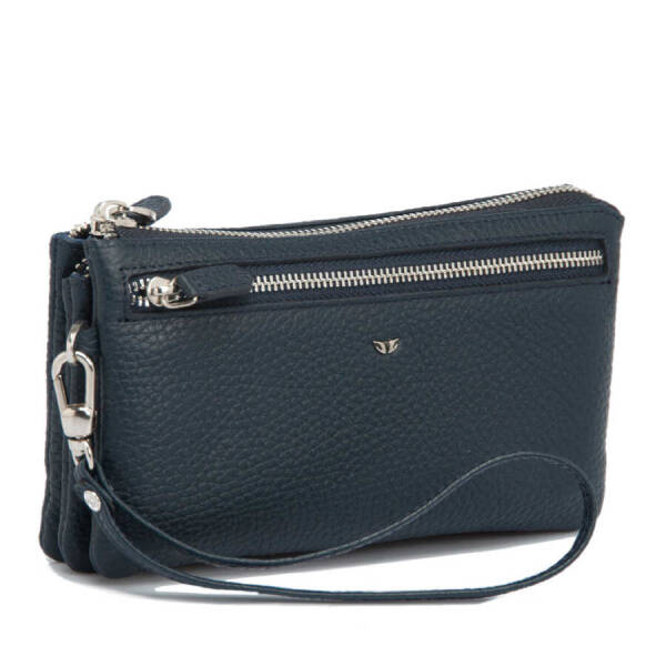 Lacivert Hakiki Deri Erkek Portföy Çantası - S1PC00001605-A38 - 2