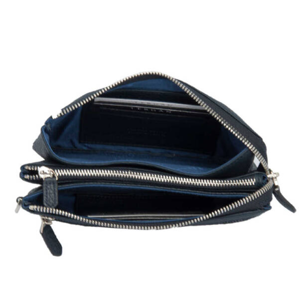 Lacivert Hakiki Deri Erkek Portföy Çantası - S1PC00001605-A38 - 4