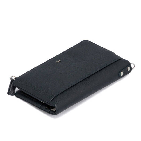 Lacivert Hakiki Deri Erkek Portföy Çantası - S1PC00001632-X86 - 2