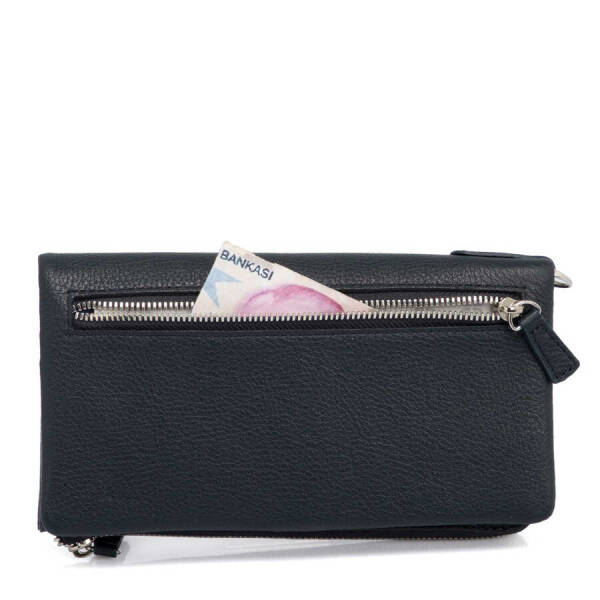 Lacivert Hakiki Deri Erkek Portföy Çantası - S1PC00001632-X86 - 4
