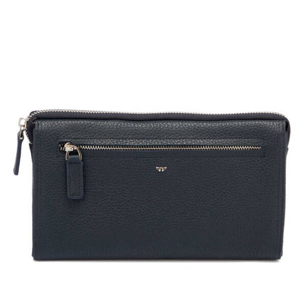 Lacivert Hakiki Deri Erkek Portföy Çantası - S1PC00001633-A38 - 1