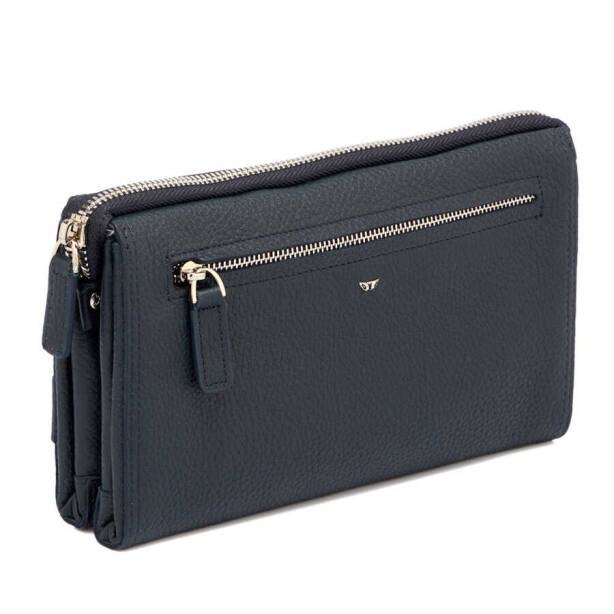 Lacivert Hakiki Deri Erkek Portföy Çantası - S1PC00001633-A38 - 2