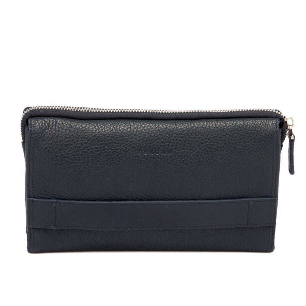 Lacivert Hakiki Deri Erkek Portföy Çantası - S1PC00001633-A38 - 3