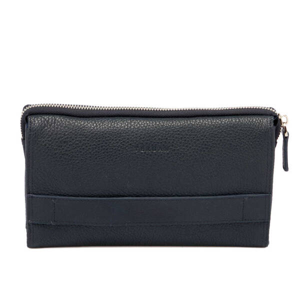 Lacivert Hakiki Deri Erkek Portföy Çantası - S1PC00001633-A38 - 3