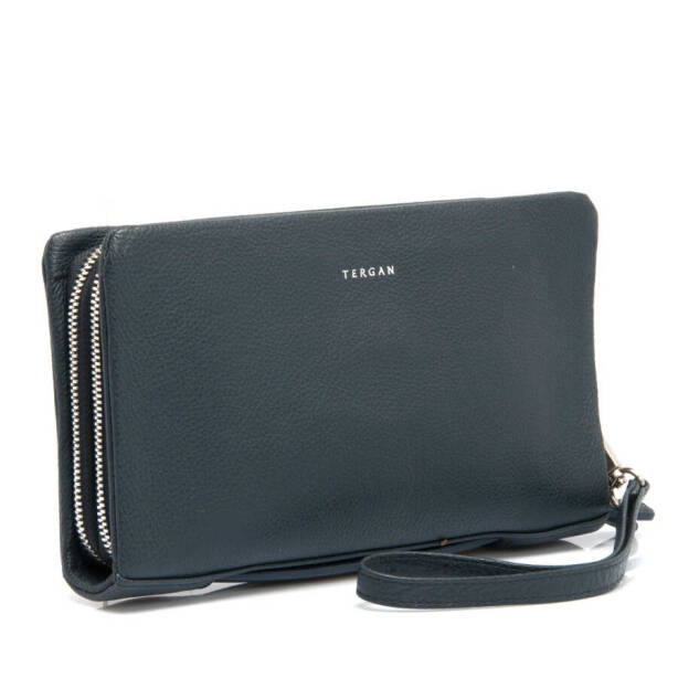 Lacivert Hakiki Deri Erkek Portföy Çantası - S1PC00002196-X86 - 2
