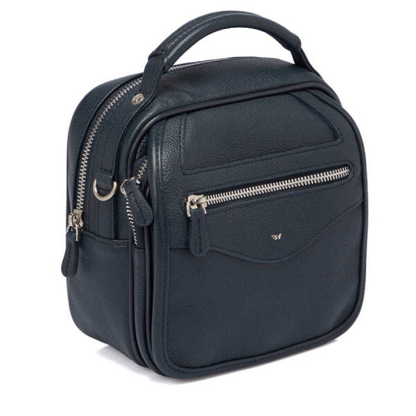 Lacivert Deri Erkek Portföy Çantası - S1PC00002957-X86 - 2