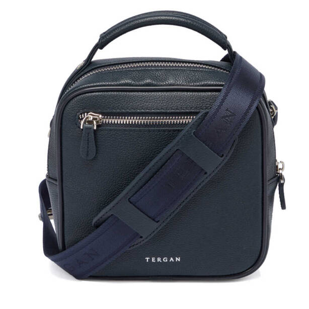 Lacivert Deri Erkek Portföy Çantası - S1PC00002957-X86 - 3