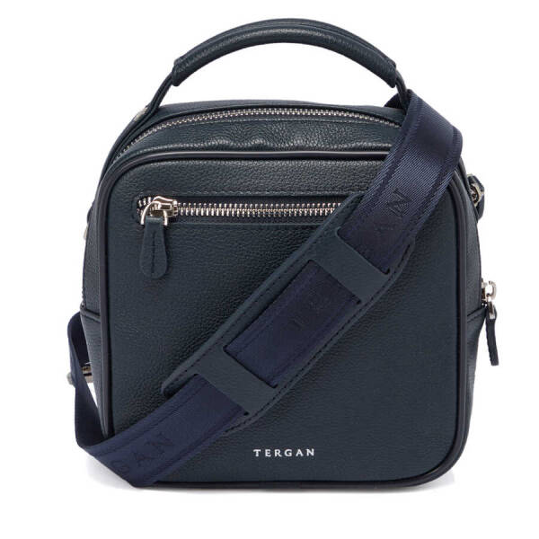 Lacivert Deri Erkek Portföy Çantası - S1PC00002957-X86 - 3