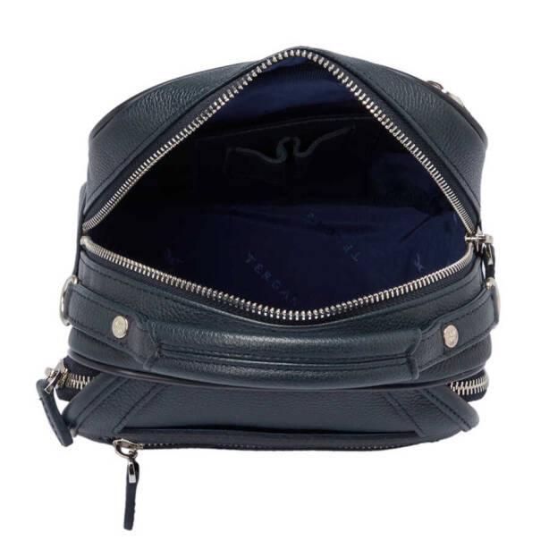 Lacivert Deri Erkek Portföy Çantası - S1PC00002957-X86 - 5