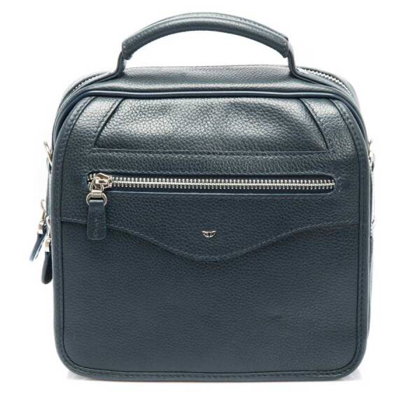 Lacivert Deri Erkek Portföy Çantası - S1PC00002958-X86 - 1