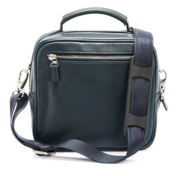 Lacivert Deri Erkek Portföy Çantası - S1PC00002958-X86 - 3