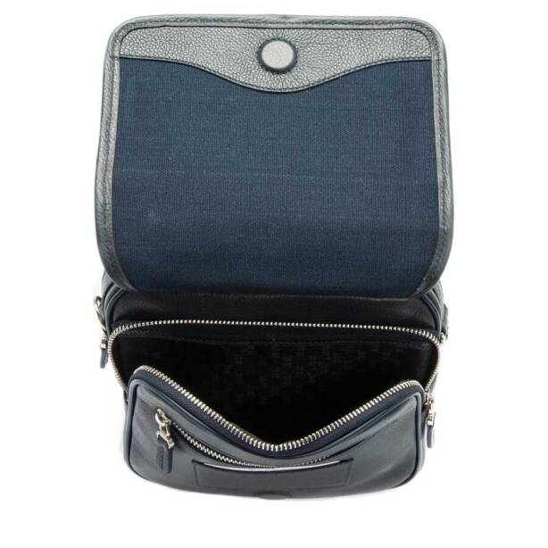 Lacivert Deri Erkek Portföy Çantası - S1PC00002958-X86 - 4
