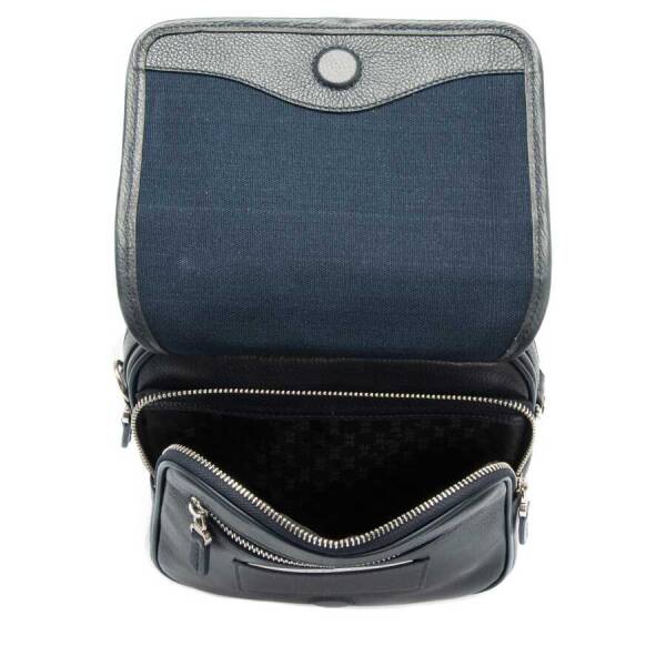 Lacivert Deri Erkek Portföy Çantası - S1PC00002958-X86 - 4