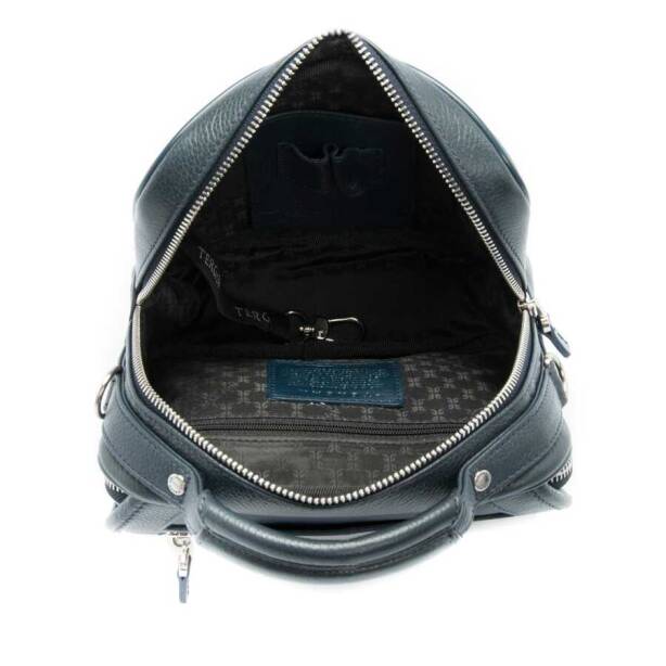 Lacivert Deri Erkek Portföy Çantası - S1PC00002958-X86 - 5