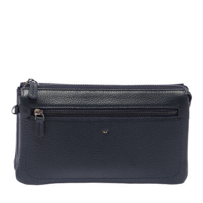 Lacivert Deri Erkek Portföy Çantası - S1PC00002998-X86 - 2