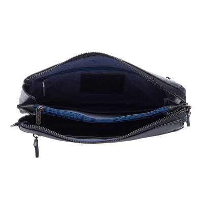Lacivert Deri Erkek Portföy Çantası - S1PC00002998-X86 - 8