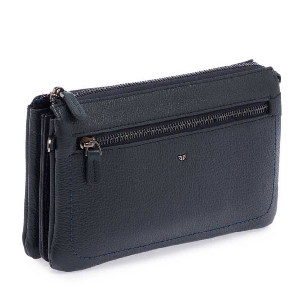 Lacivert Hakiki Deri Erkek Portföy Çantası - S1PC00002998-X86 - 2