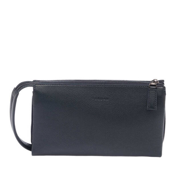 Lacivert Hakiki Deri Erkek Portföy Çantası - S1PC00021138-X86 - 3