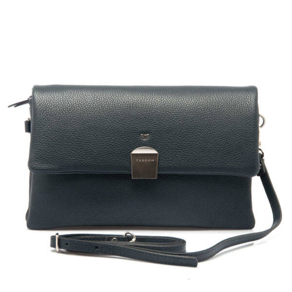 Lacivert Hakiki Deri Erkek Portföy Çantası - S1PC00021230-X86 - 1