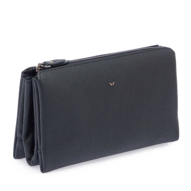 Lacivert Hakiki Deri Erkek Portföy Çantası - S1PC00021240-X86 - 2