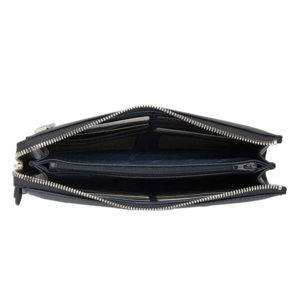 Lacivert Hakiki Deri Erkek Portföy Çantası - S1PC00021288-M80 - 4