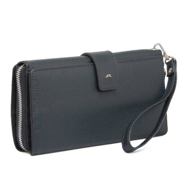 Lacivert Deri Erkek Portföy Çantası - S1PC00021356-X86 - 2