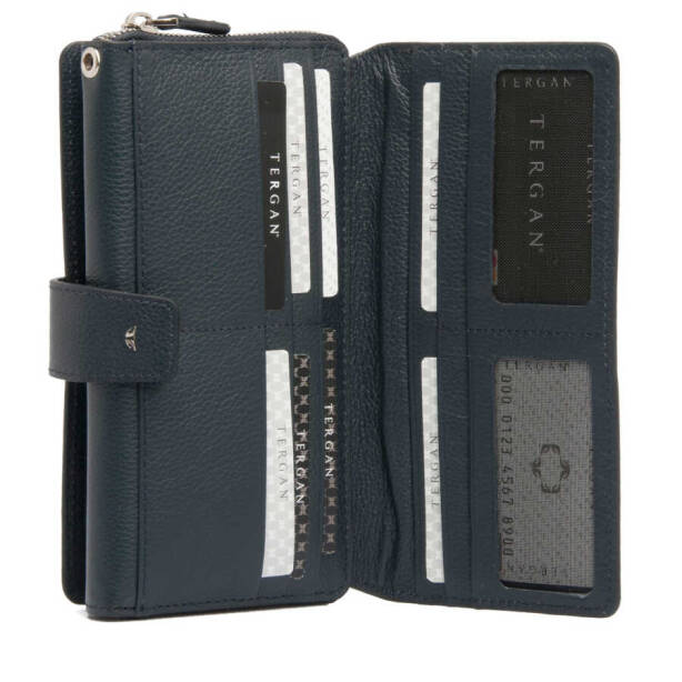 Lacivert Deri Erkek Portföy Çantası - S1PC00021356-X86 - 3