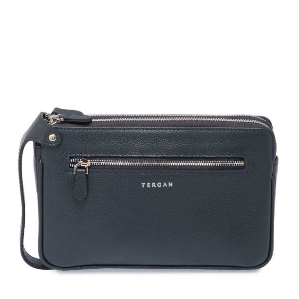 Lacivert Deri Erkek Portföy Çantası - S1PC00021470-X86 - 3