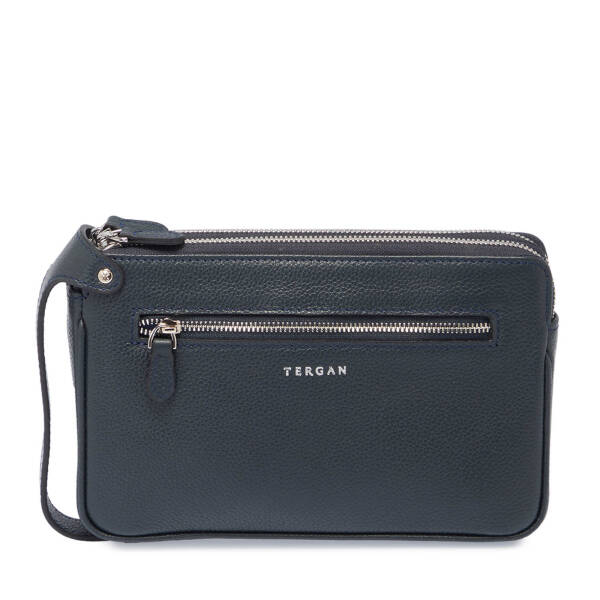 Lacivert Deri Erkek Portföy Çantası - S1PC00021470-X86 - 3