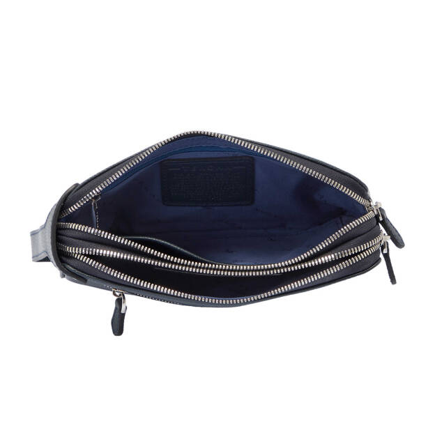 Lacivert Deri Erkek Portföy Çantası - S1PC00021470-X86 - 4