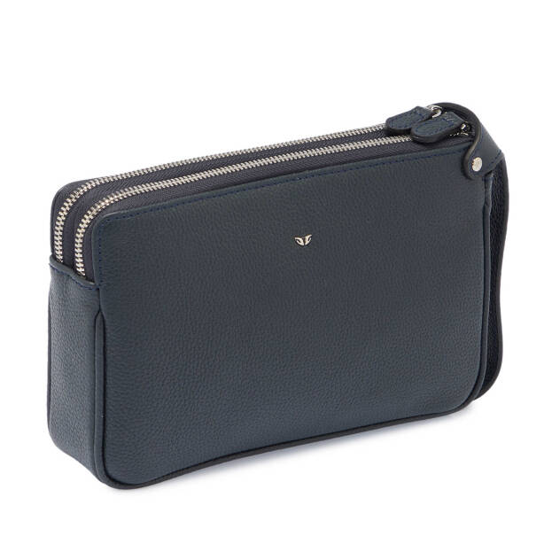 Lacivert Hakiki Deri Erkek Portföy Çantası - S1PC00021470-X86 - 2