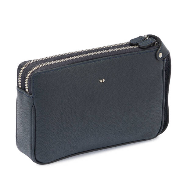 Lacivert Hakiki Deri Erkek Portföy Çantası - S1PC00021470-X86 - 2