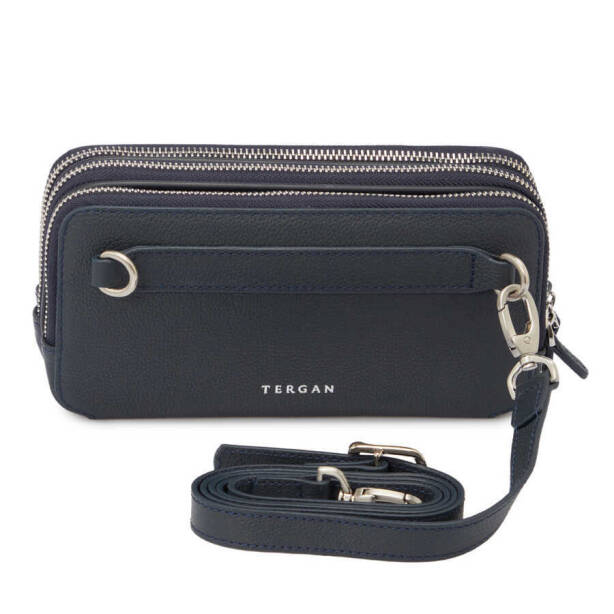 Lacivert Deri Erkek Portföy Çantası - S1PC00021495-U6H - 3