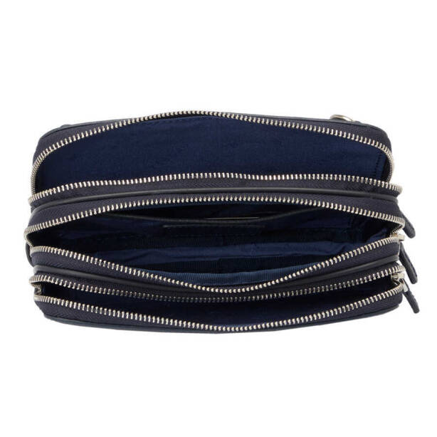Lacivert Deri Erkek Portföy Çantası - S1PC00021495-U6H - 4