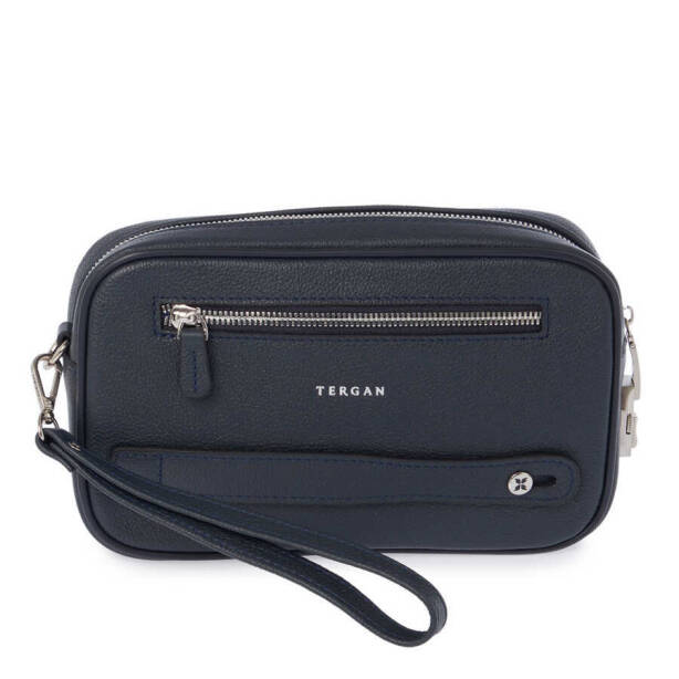 Lacivert Deri Erkek Portföy Çantası - S1PC00021499-U6H - 3