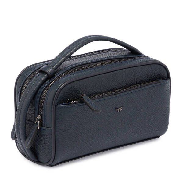 Lacivert Deri Erkek Portföy Çantası - S1PC00021510-A38 - 2