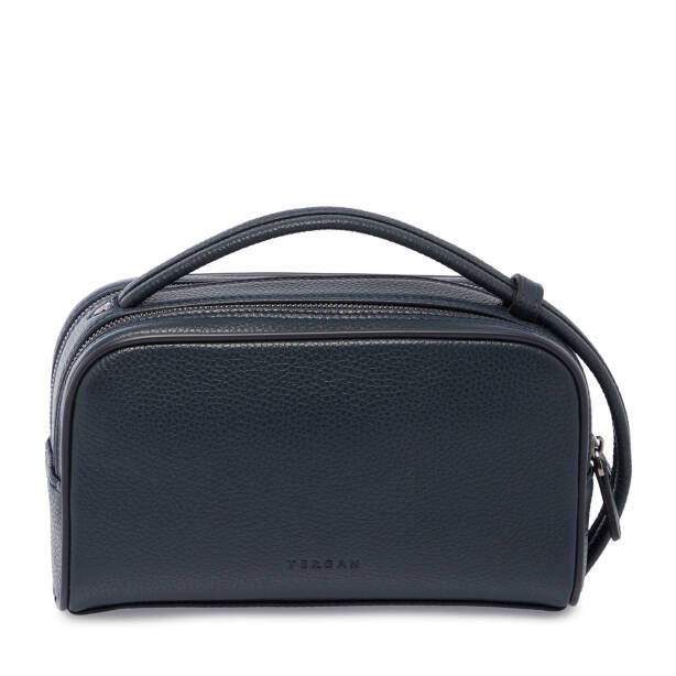 Lacivert Hakiki Deri Erkek Portföy Çantası - S1PC00021510-A38 - 3