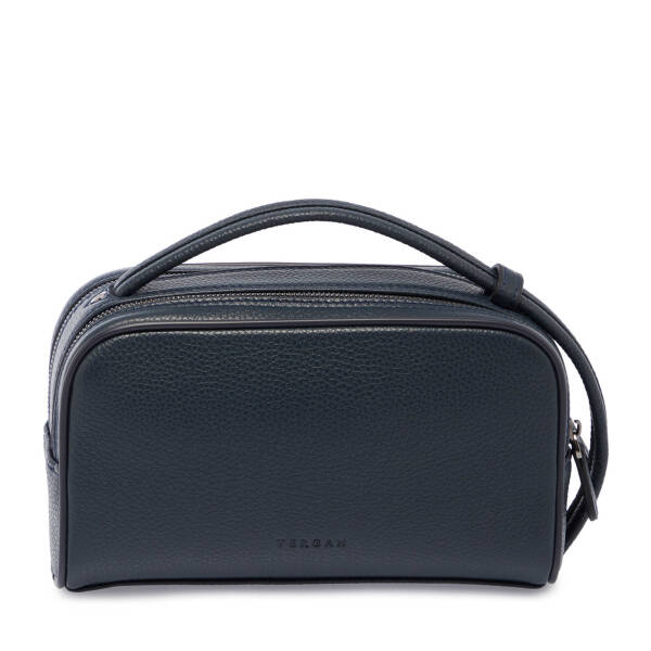 Lacivert Hakiki Deri Erkek Portföy Çantası - S1PC00021510-A38 - 3