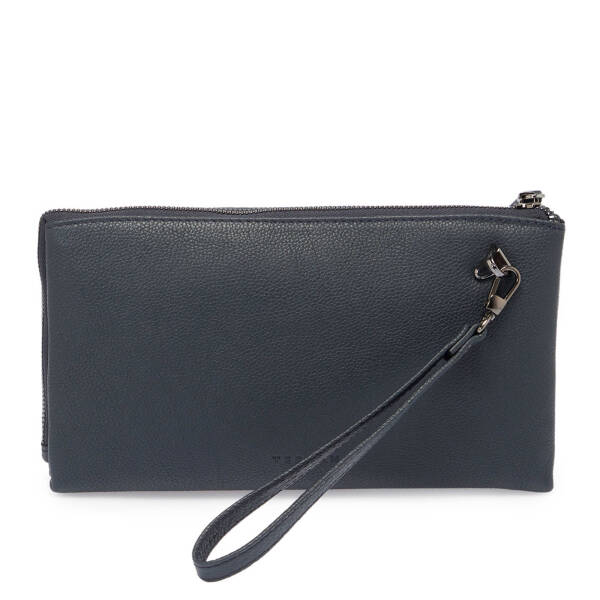 Lacivert Deri Erkek Portföy Çantası - S1PC00021519-U6H - 3