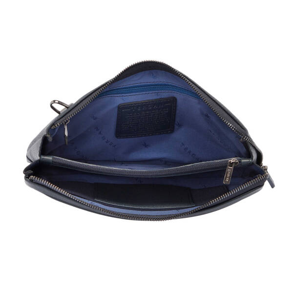 Lacivert Deri Erkek Portföy Çantası - S1PC00021519-U6H - 4