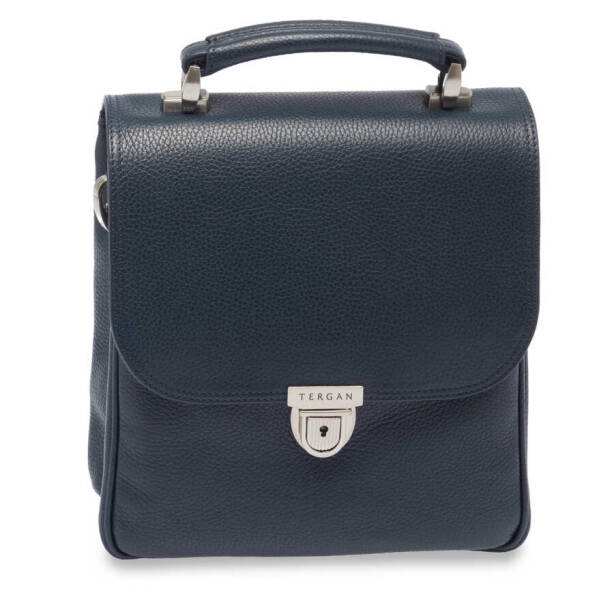 Lacivert Hakiki Deri Erkek Portföy Çantası - S1PC00022880-A38 