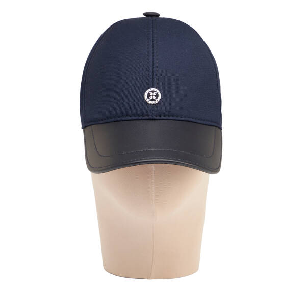 Lacivert Deri Erkek Şapka - S1SPK0330004-F0E - 2