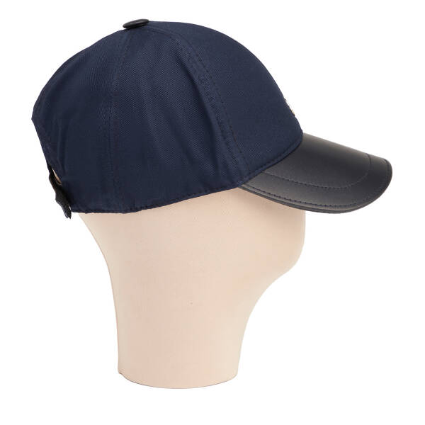 Lacivert Deri Erkek Şapka - S1SPK0330004-F0E - 3