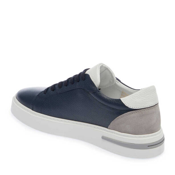 Lacivert Deri Erkek Sneaker - E24I1AY56699-A31 - 2