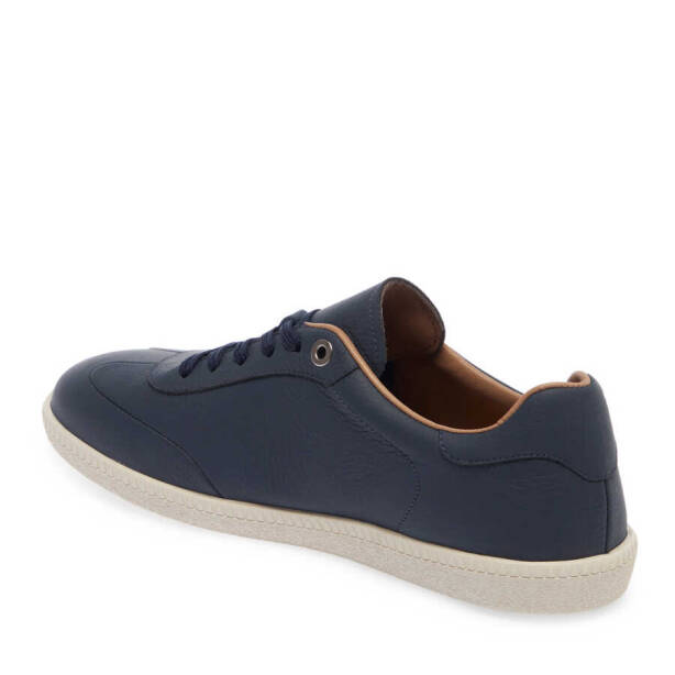 Lacivert Deri Erkek Sneaker - E24I1AY56704-A38 - 2