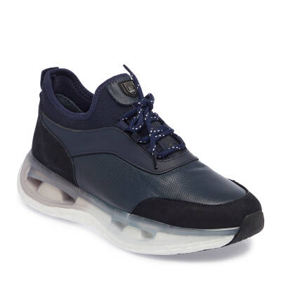 Lacivert Deri Erkek Sneaker - E24I1AY56797-A31 